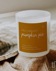 Fall Autumn Halloween Candle Label Canva Template - Trendy Fox Studio