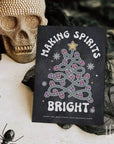 Goth Christmas Business Thank You Card Canva Template | Seasonal Spooky Holiday Thank You - Trendy Fox Studio