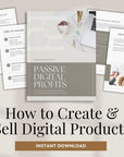 Passive Digital Profits: Guide to Create and Sell Digital Products - Trendy Fox Studio