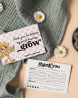 Plant Care Guide Business Thank You Card Canva Template | Dani - Trendy Fox Studio