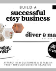 Retro Etsy Shop Kit Canva Template | Etsy Banner, Listing Photos, Icon | Dani - Trendy Fox Studio