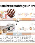 Retro Pastel Etsy Shop Kit Canva Template | Etsy Banner, Listing Photos, Icon | Ruby - Trendy Fox Studio